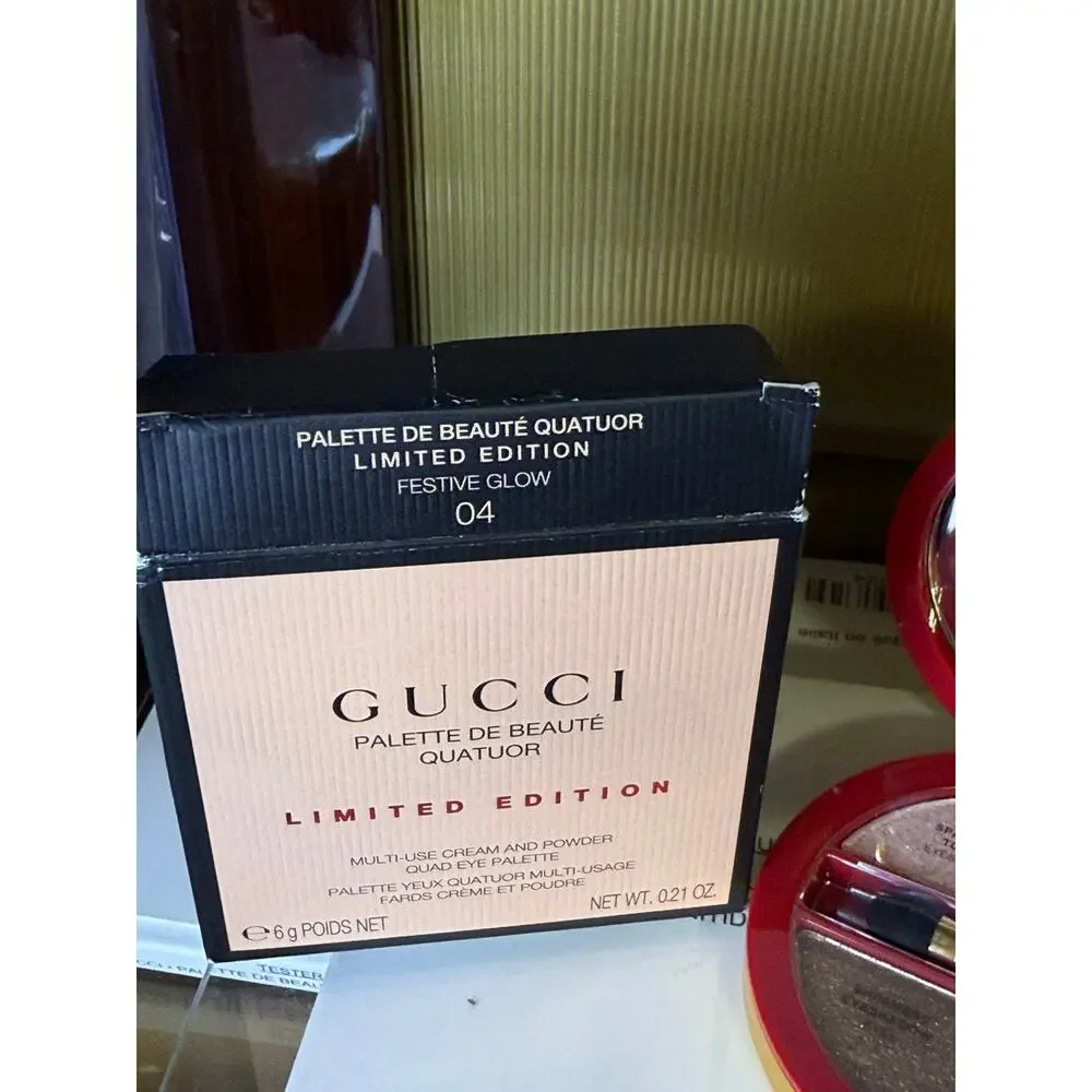 Gucci Palette de Beauté Quatuor Eyeshadow Palette - 04 FESTIVE GLOW -NEW in BOX